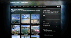 Desktop Screenshot of czproductions.callezaragosa.com