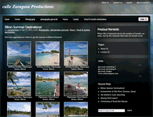 Tablet Screenshot of czproductions.callezaragosa.com
